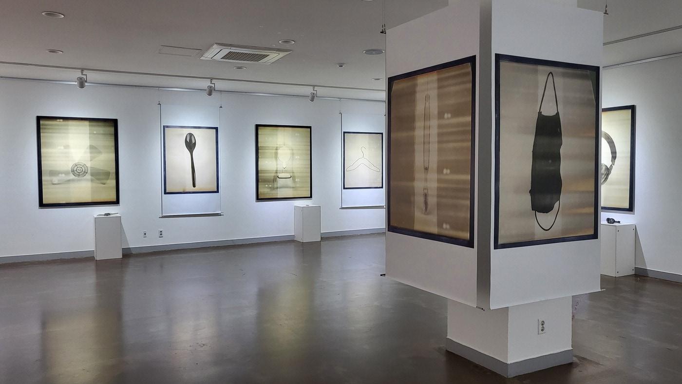 22세기 유물전 전시전경(제공 수원시립미술관)