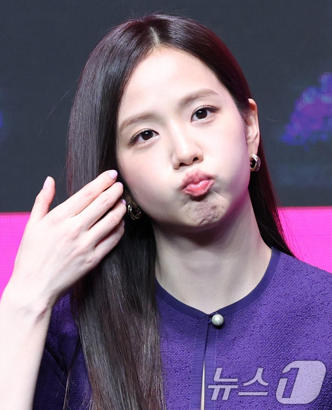 본문 이미지 - 블랙핑크 지수가 사랑스러운 매력을 발산했다. ⓒ News1 권현진 기자