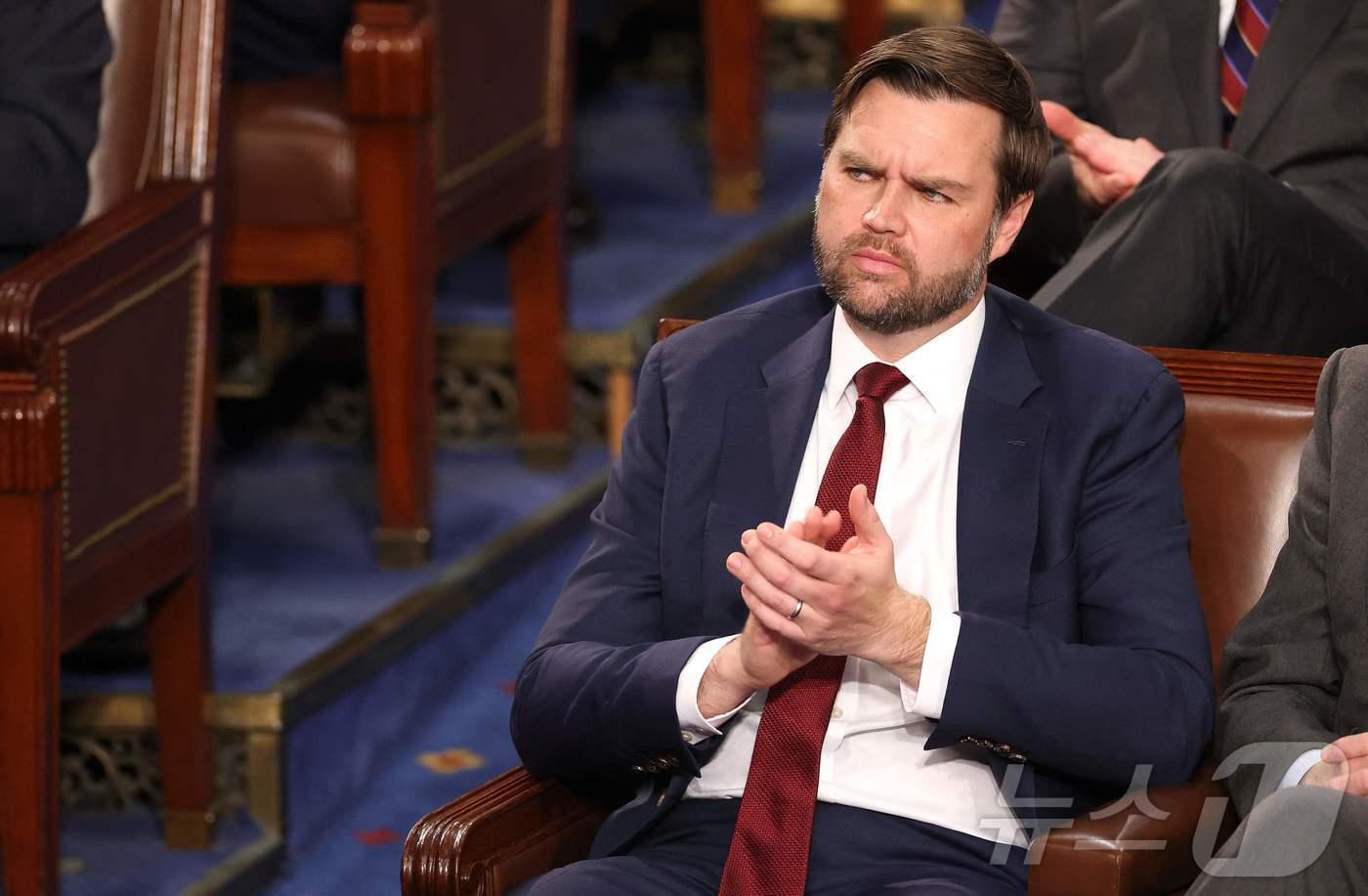 J.D 밴스 미국 부통령. ⓒ AFP=뉴스1 ⓒ News1 우동명 기자