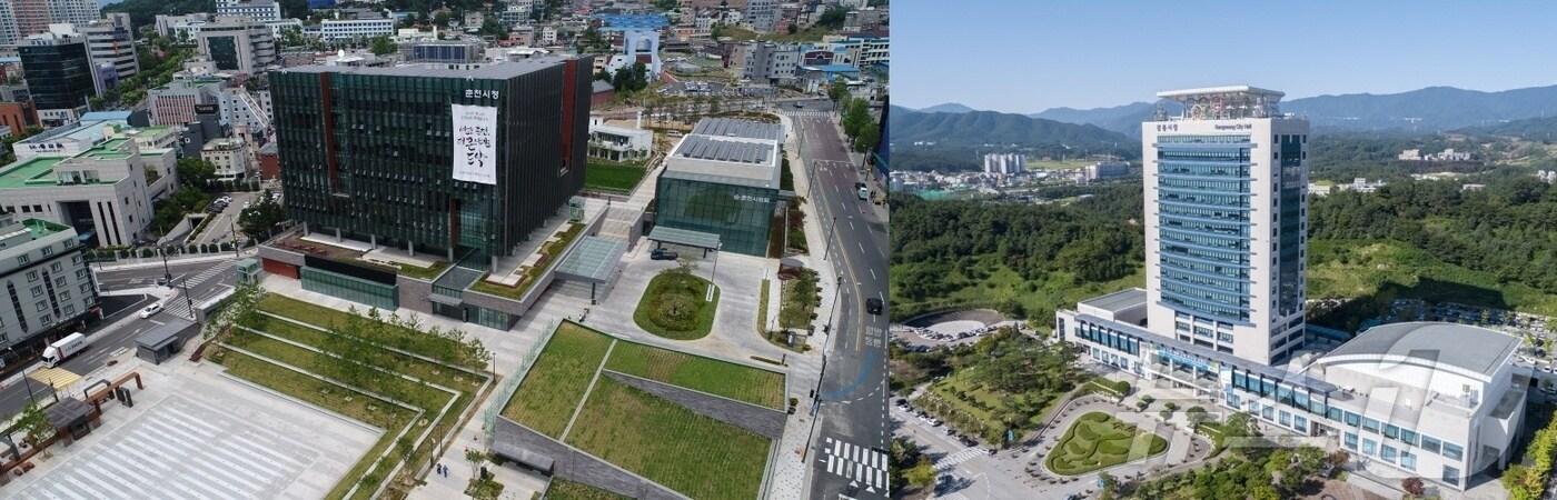 춘천시청, 강릉시청.(뉴스1 DB)