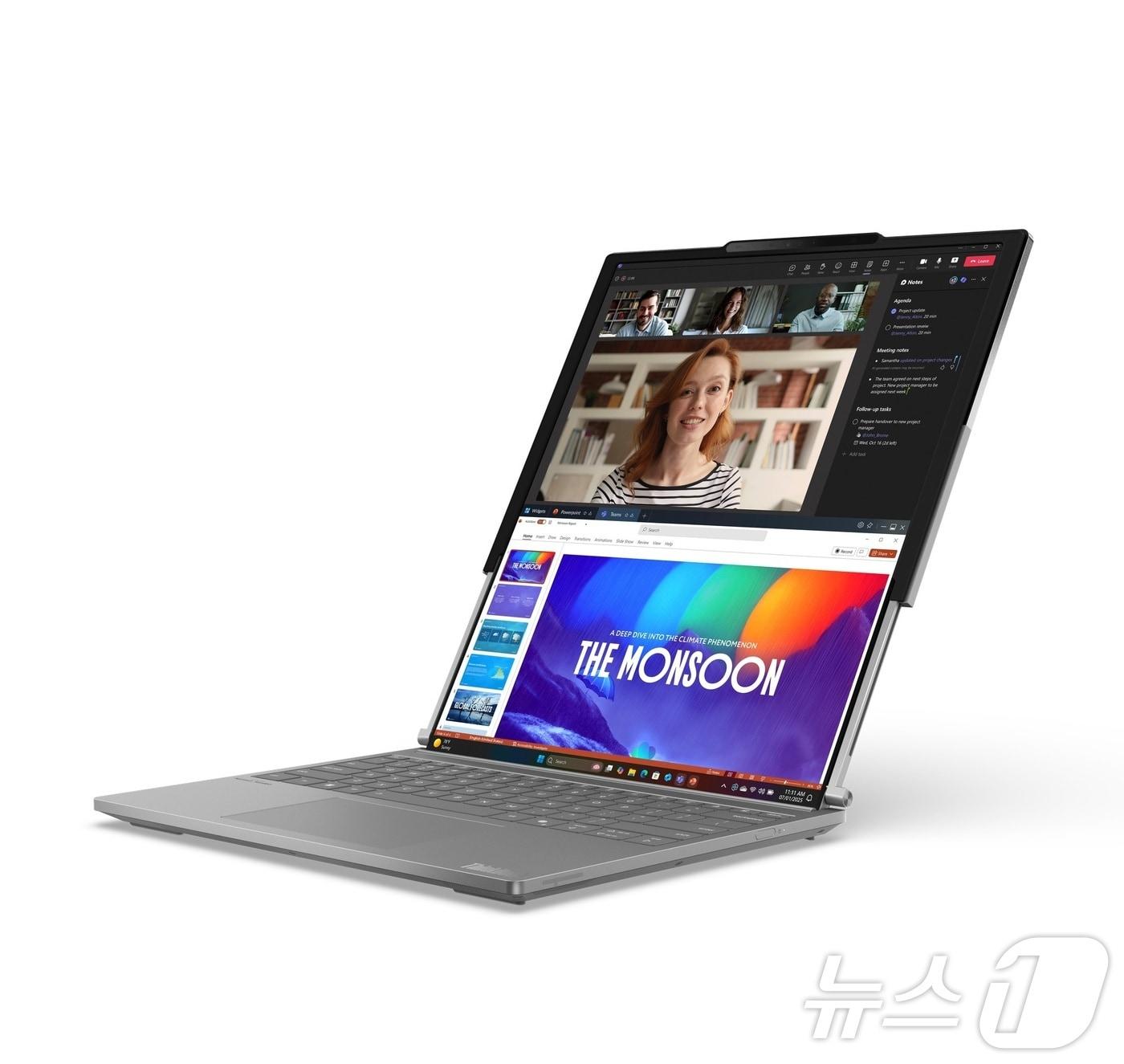 본문 이미지 - 레노버씽크북 플러스 6세대 롤러블(레노버 제공)