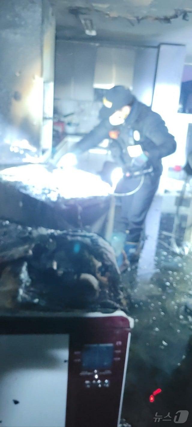 본문 이미지 - (울산중부소방서제공)