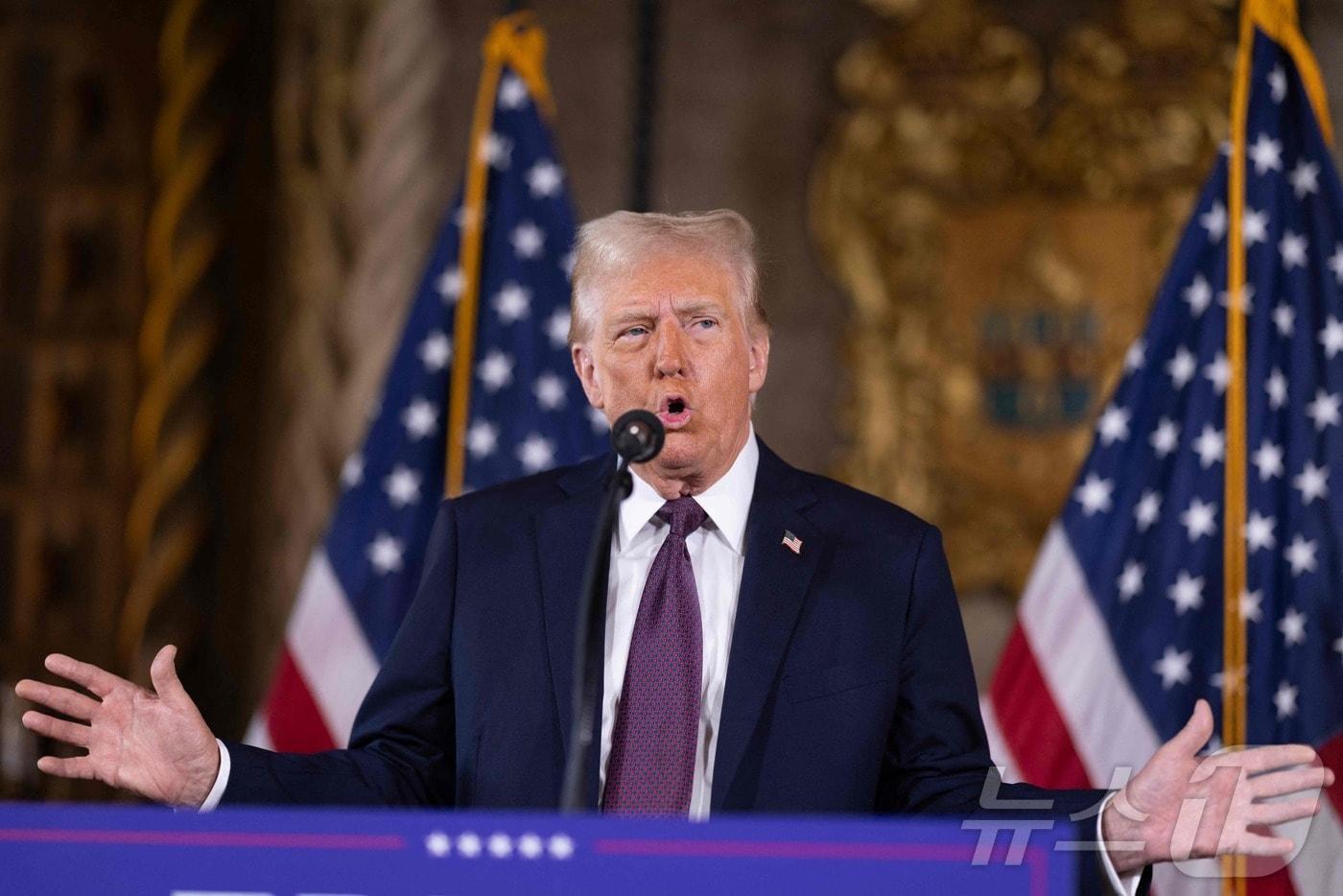 도널드 트럼프 미국 대통령 당선인. 2025.01.08 ⓒ AFP=뉴스1 ⓒ News1 우동명 기자