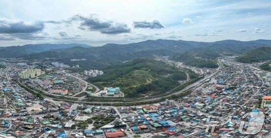 본문 이미지 - 강원 태백시 전경. (태백시 제공) 2025.1.9/뉴스1