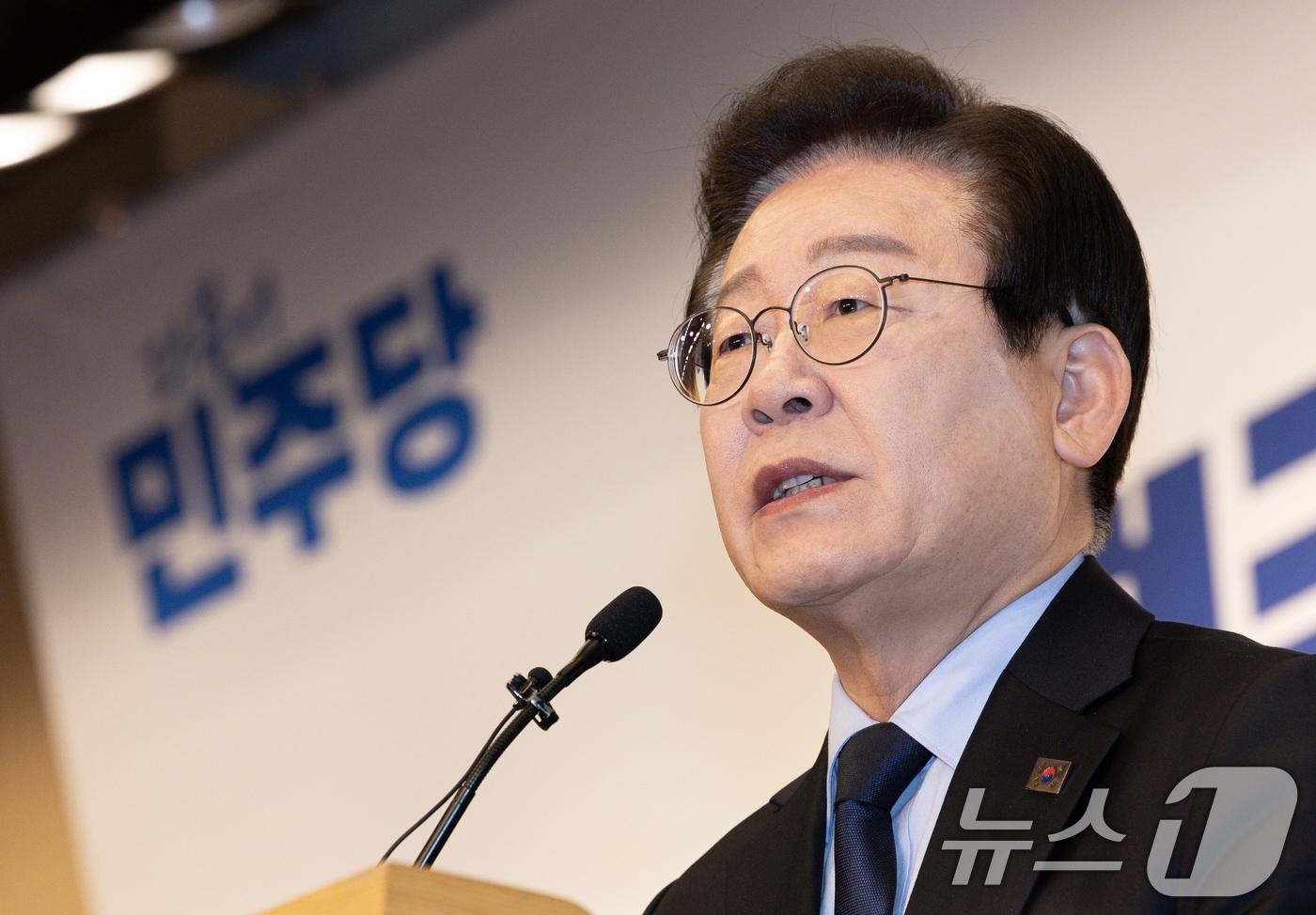 본문 이미지 - 이재명 더불어민주당 대표. ⓒ News1 이재명 기자