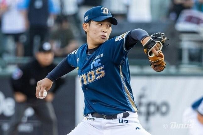본문 이미지 - NC 투수 신영우.(NC 다이노스 제공)