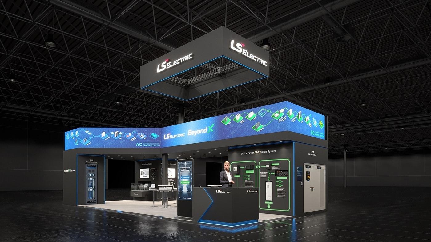 LS일렉트릭 '데이터센터월드 아시아 2025' 부스 조감도(LS일렉트릭 제공). ⓒ 뉴스1