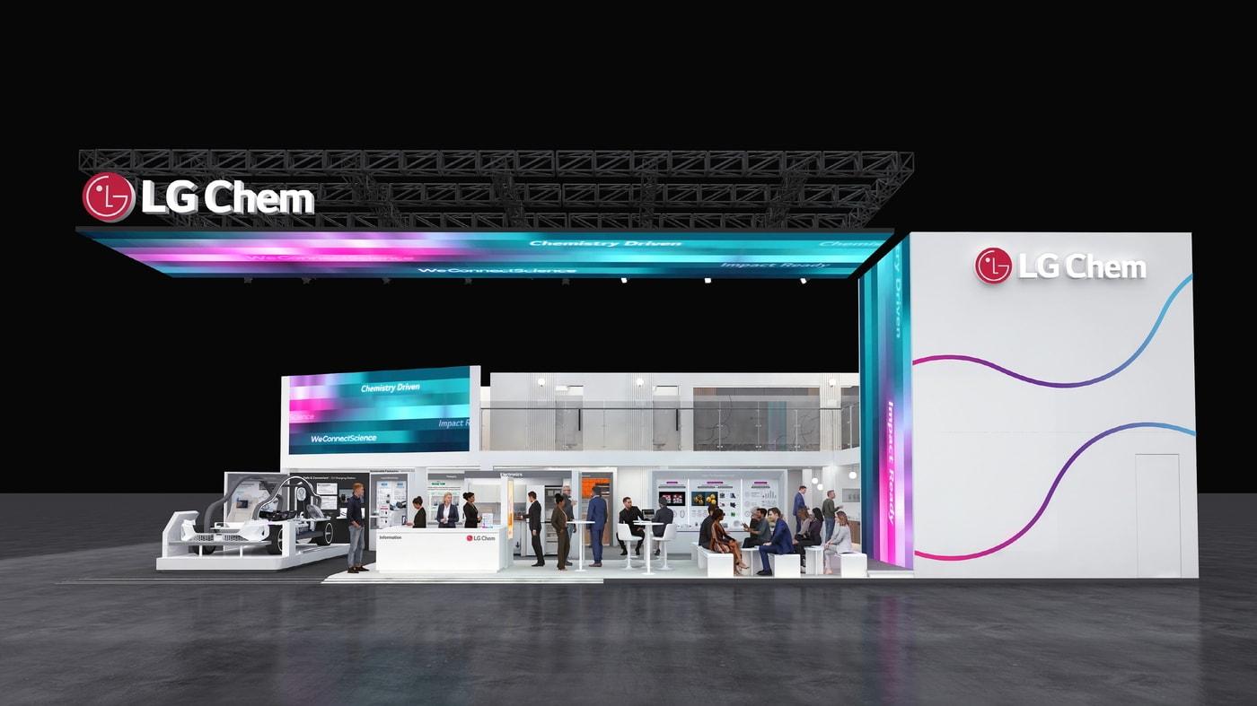 독일 K2025에 참가한 LG화학의 전시부스 조감도.&#40;LG화학 제공&#41;