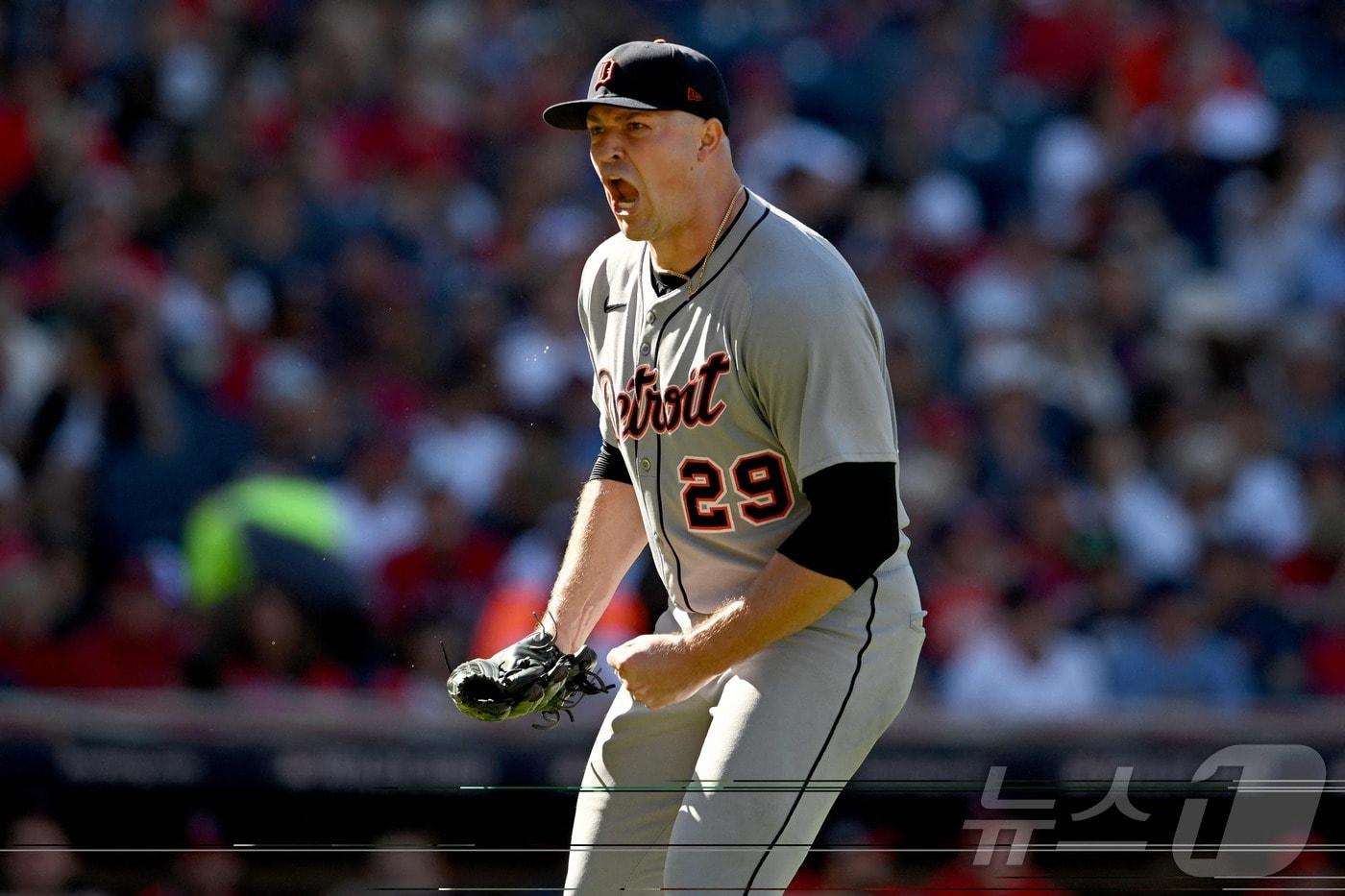 디트로이트 타이거스의 타릭 스쿠발. ⓒ AFP=뉴스1