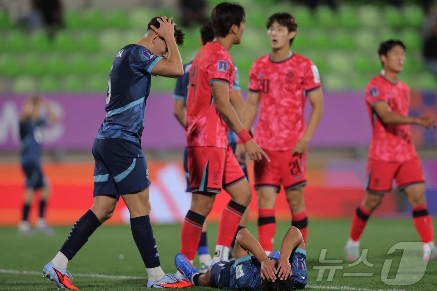 한국 U20 대표팀 ⓒ AFP=뉴스1