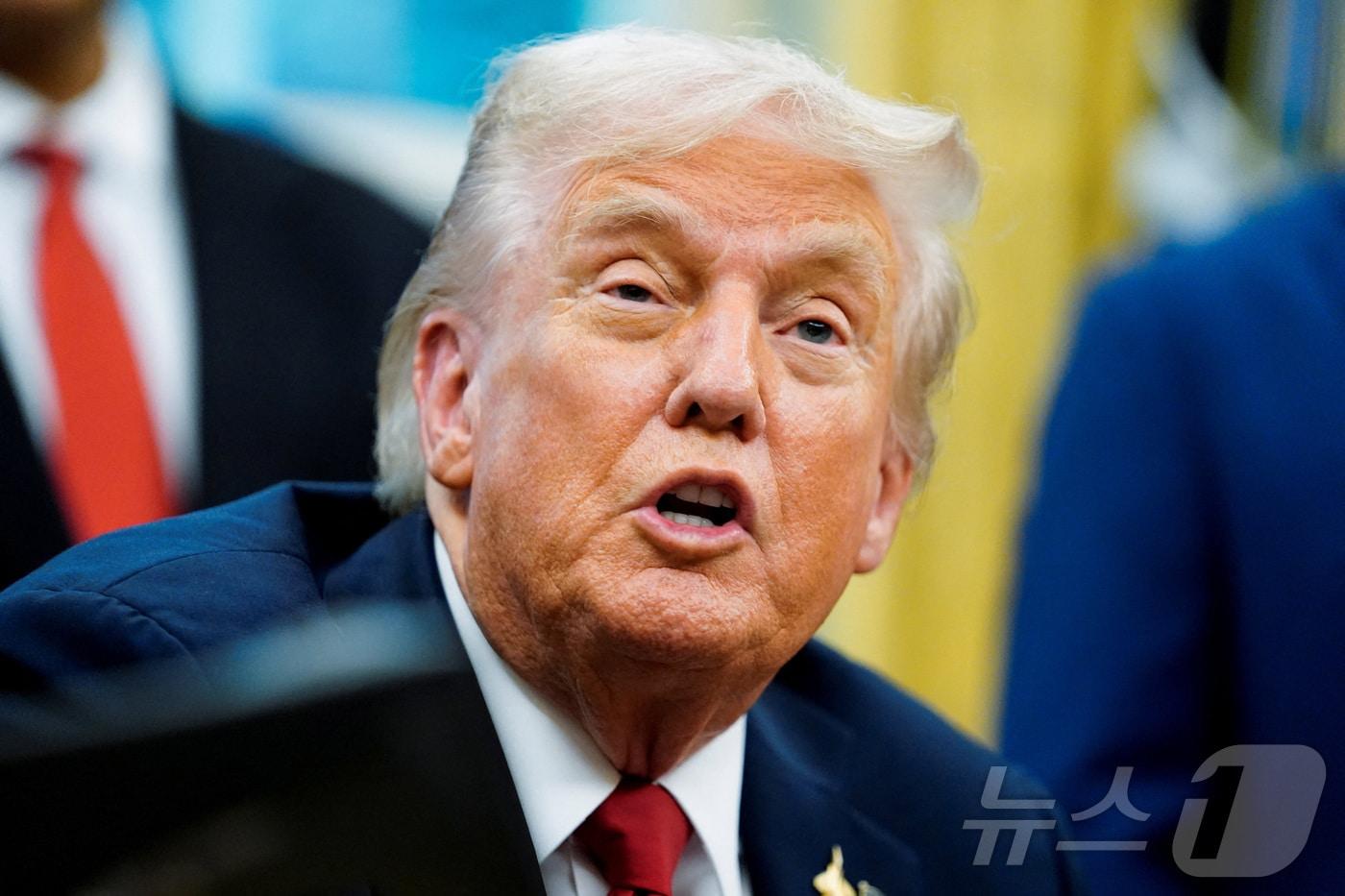 도널드 트럼프 미국 대통령 <자료사진> ⓒ 로이터=뉴스1