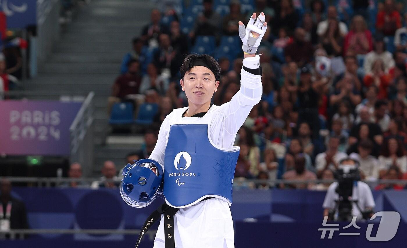 강원 춘천시 장애인태권도 선수 주정훈&#40;패럴림픽 메달리스트&#41;.&#40;춘천시 제공, 재판매 및 DB금지&#41;