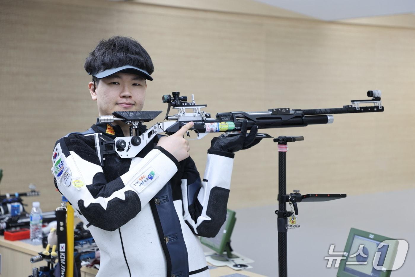 장애인 사격 국가대표 김우림 선수&#40;보은군 제공. 재판매 및 DB금지&#41; /뉴스1