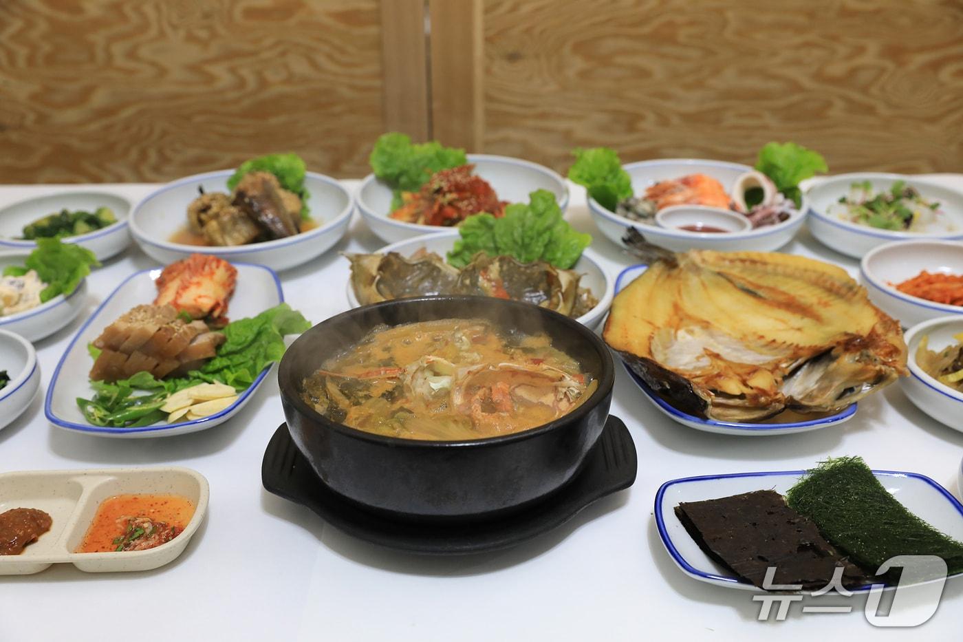 서산 게국지 한상차림&#40;서산시 제공. 재판매 및 DB금지&#41;2025.10.6/뉴스1