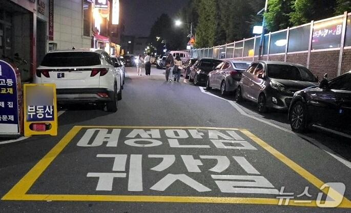 본문 이미지 - 대전둔산경찰서, 추석 前 여성안심귀갓길 환경개선 안전확보. &#40;대전경찰청 제공. 재판매 및 DB금지&#41; 2025.10.1/뉴스1