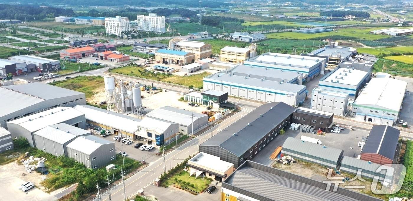 본문 이미지 - 보은군 삼승면 소재 보은산업단지. (보은군 제공. 재판매 및 DB금지) /뉴스1 