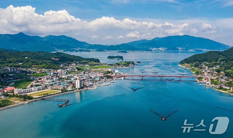 본문 이미지 - 남해 지족해협.(남해군 제공. 재판매 및 DB금지)