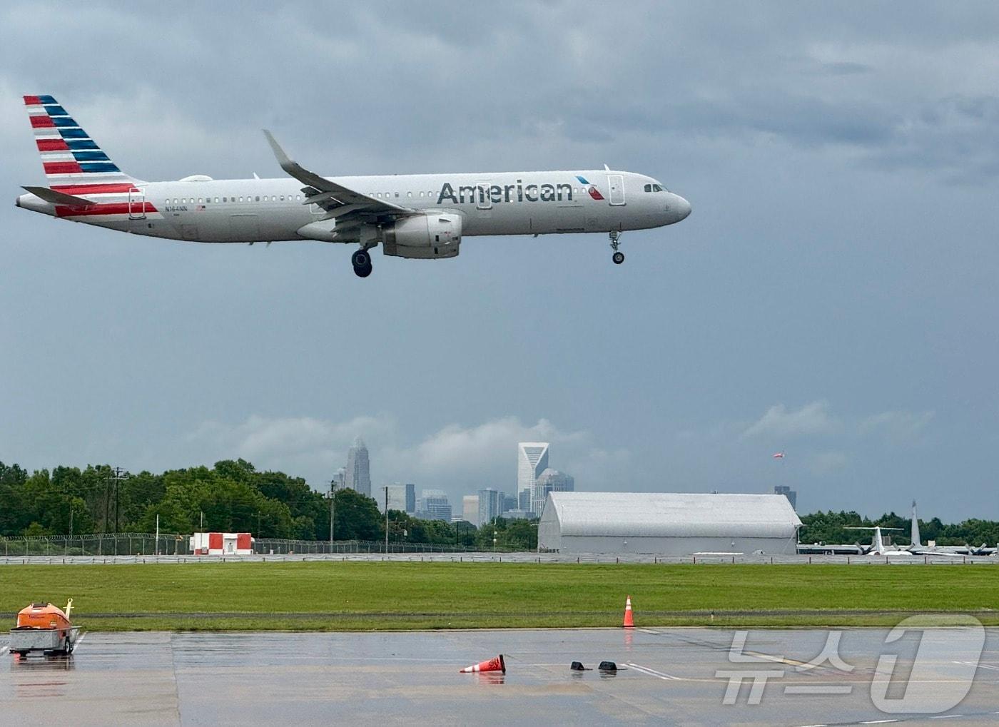 본문 이미지 - 아메리칸항공의 여객기 모습 &lt;자료사진&gt; ⓒ AFP=뉴스1