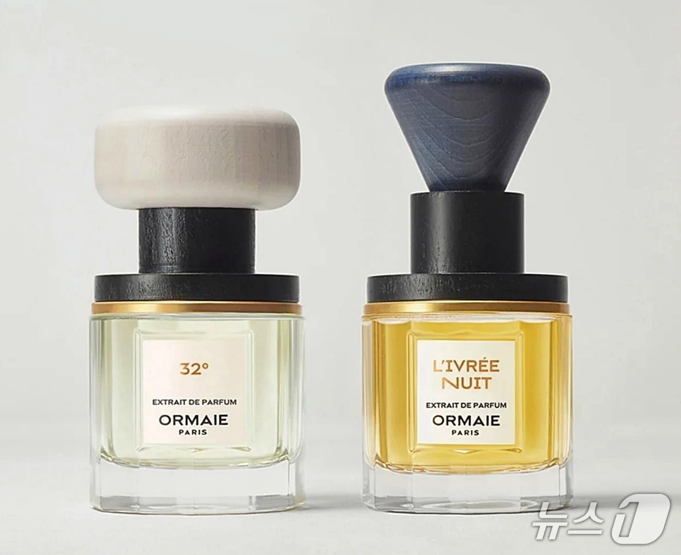 본문 이미지 - 프랑스 니치퍼퓸 오르메, &#39;트헝트두 데그레&#39;&#40;왼쪽&#41;와 &#39;리브헤 뉘&#39; 출시&#40;SE인터내셔널 제공&#41;