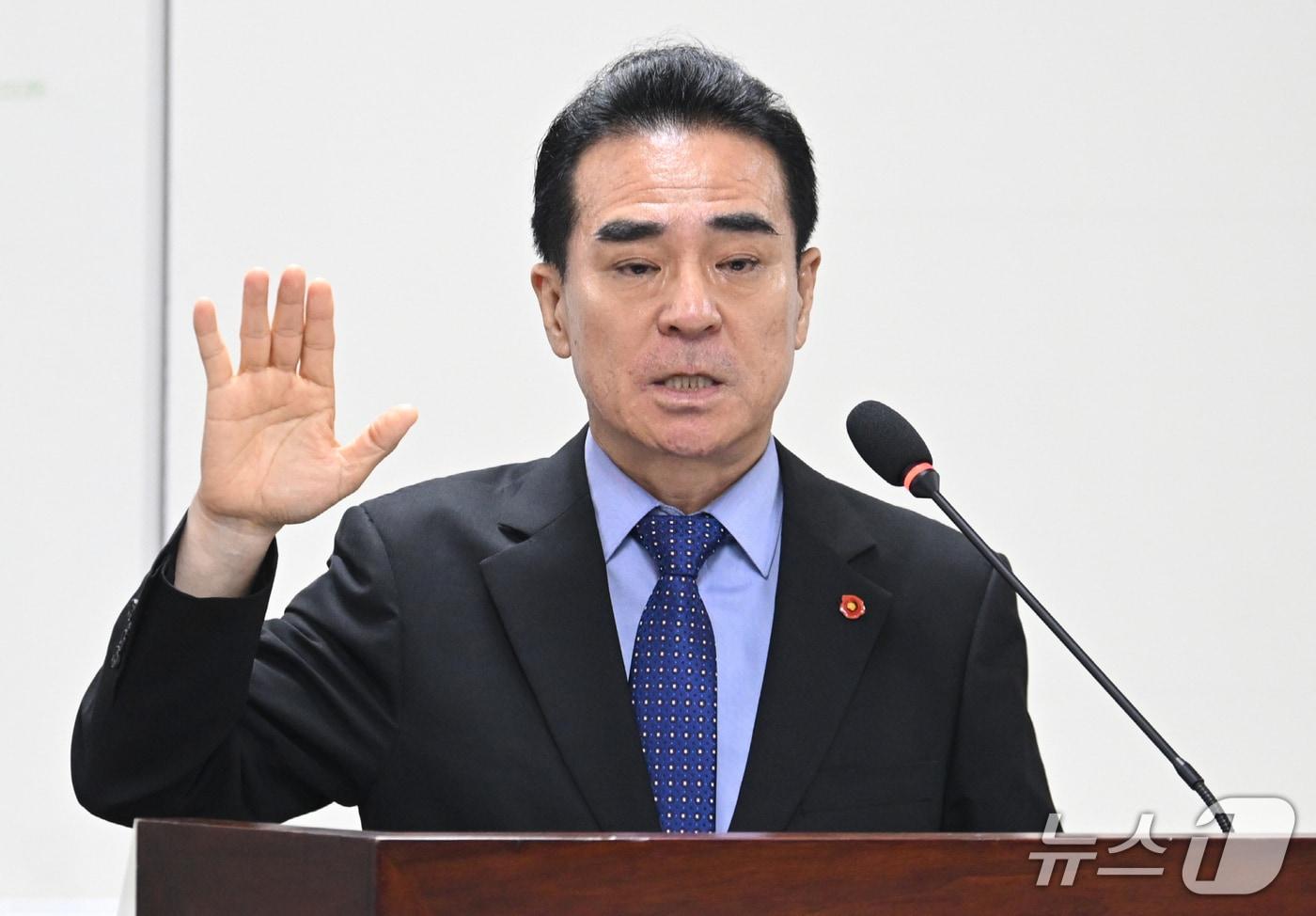 김용범 제주국제컨벤션센터 대표 후보자.&#40;제주특별자치도의회 제공, 재판매 및 DB 금지&#41;