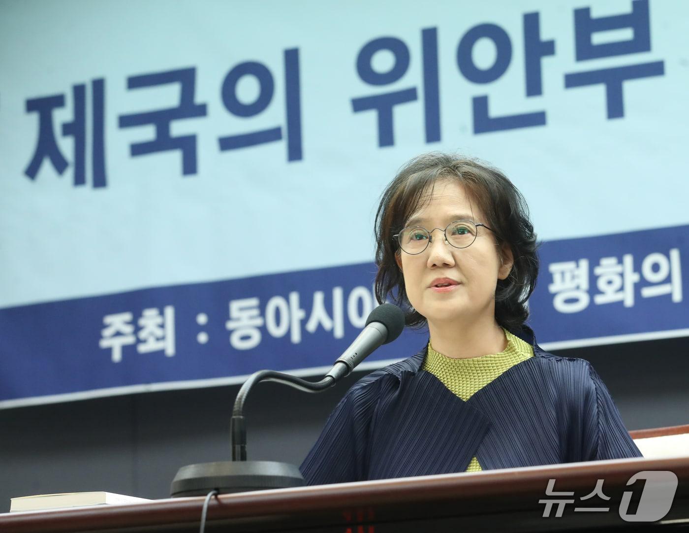 본문 이미지 - 박유하 세종대 교수. 2022.8.31/뉴스1 송원영 기자