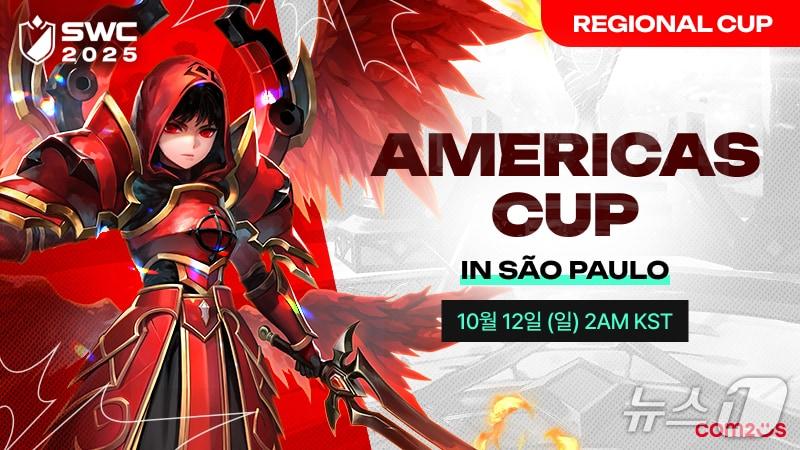 본문 이미지 - 서머너즈 워 월드 아레나 챔피언십 2025&#39;&#40;SWC2025&#41; 아메리카 컵&#40;컴투스 제공. 재판매 및 DB금지&#41;/뉴스1