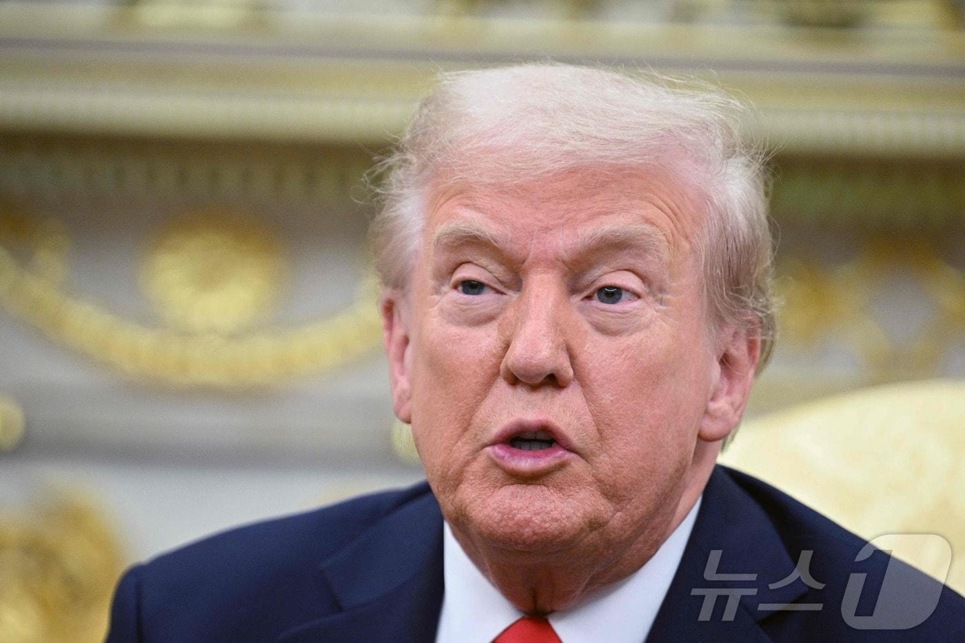 도널드 트럼프 미국 대통령 2025.10.09 ⓒ AFP=뉴스1