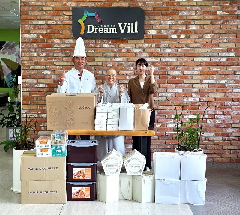 본문 이미지 - 추석 명절을 맞아 보육원에 나눔을 전한 바디프랜드 &#40;바디프랜드 제공&#41;