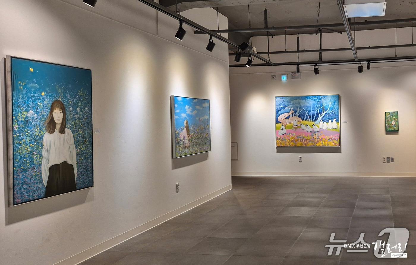 BNK부산은행갤러리 미술전. (BNK부산은행 제공. 재판매 및 DB 금지)