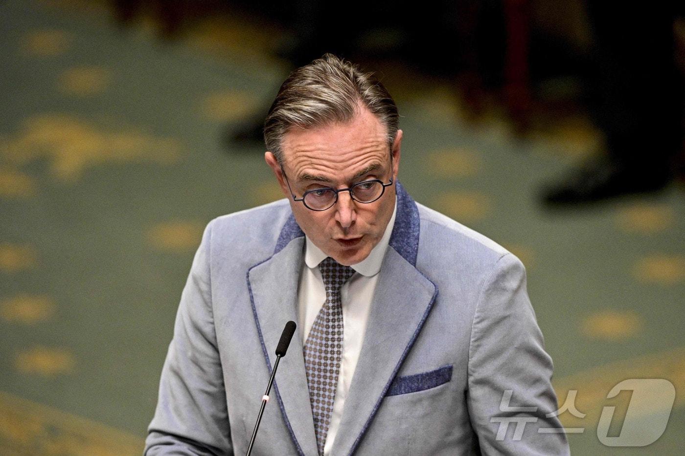 바르트 더 베버르 벨기에 총리. 2025.10.09. ⓒ AFP=뉴스1