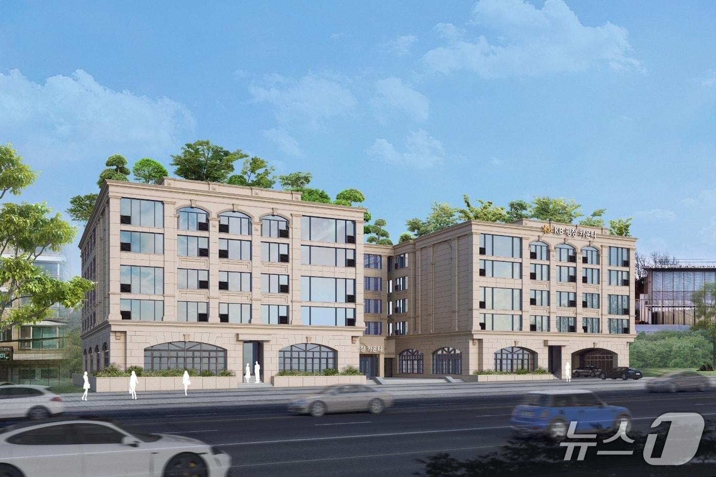 KB골든라이프케어 ‘KB 평창 카운티’ 조감도/사진제공=KB라이프