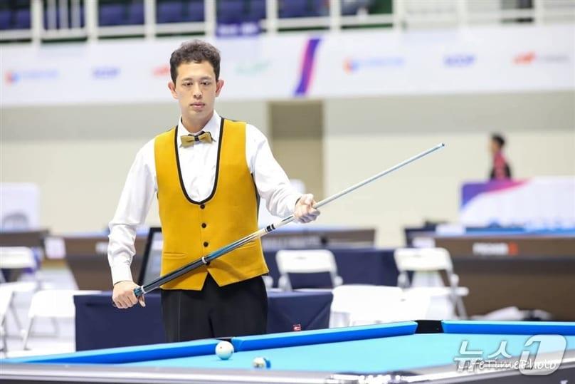 본문 이미지 - 유승구 대전시 당구 선수.&#40;대전시체육회 제공. 재판매 및 DB금지&#41;/뉴스1