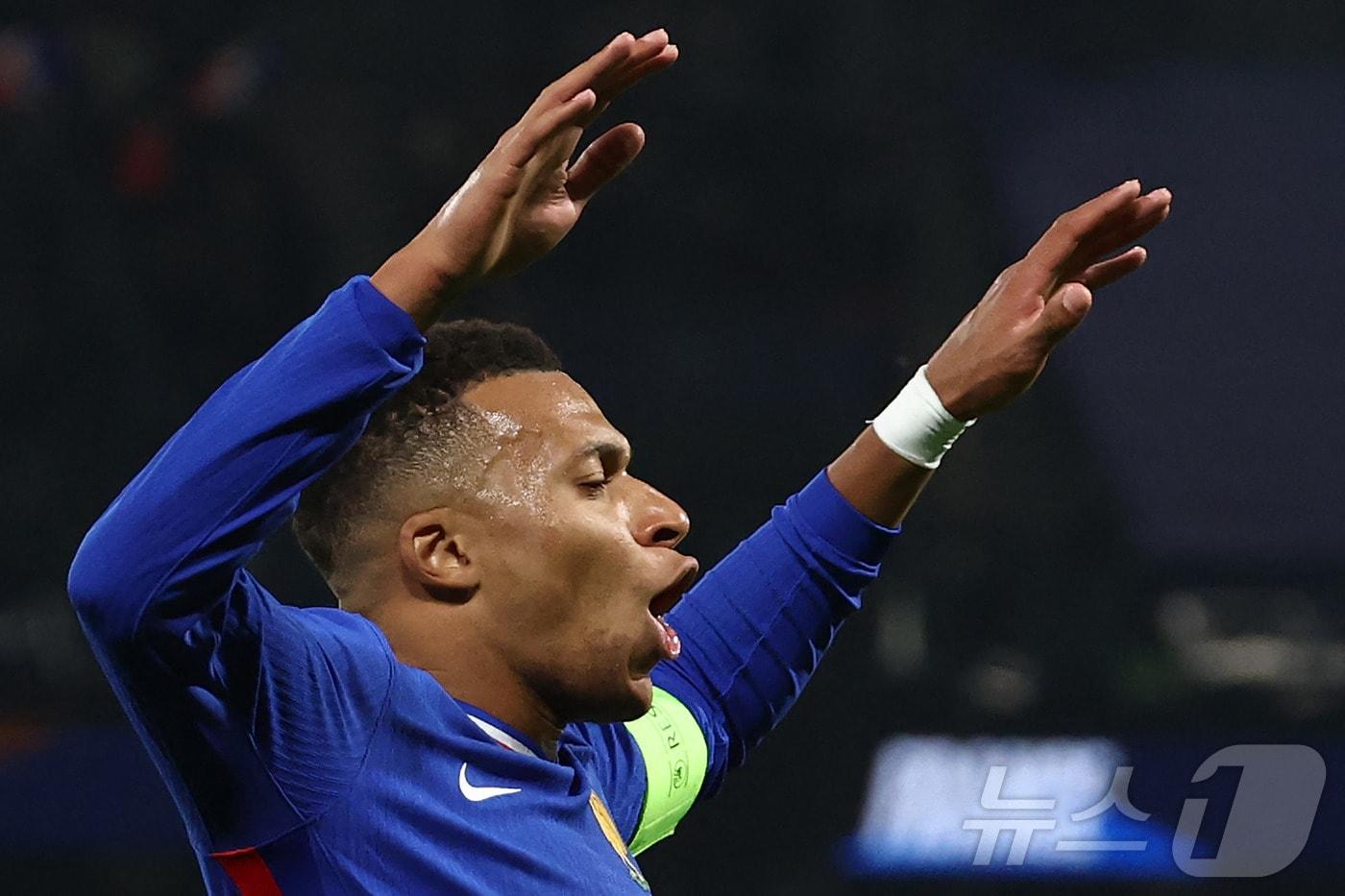 프랑스 대표팀의 킬리언 음바페. ⓒ AFP=뉴스1