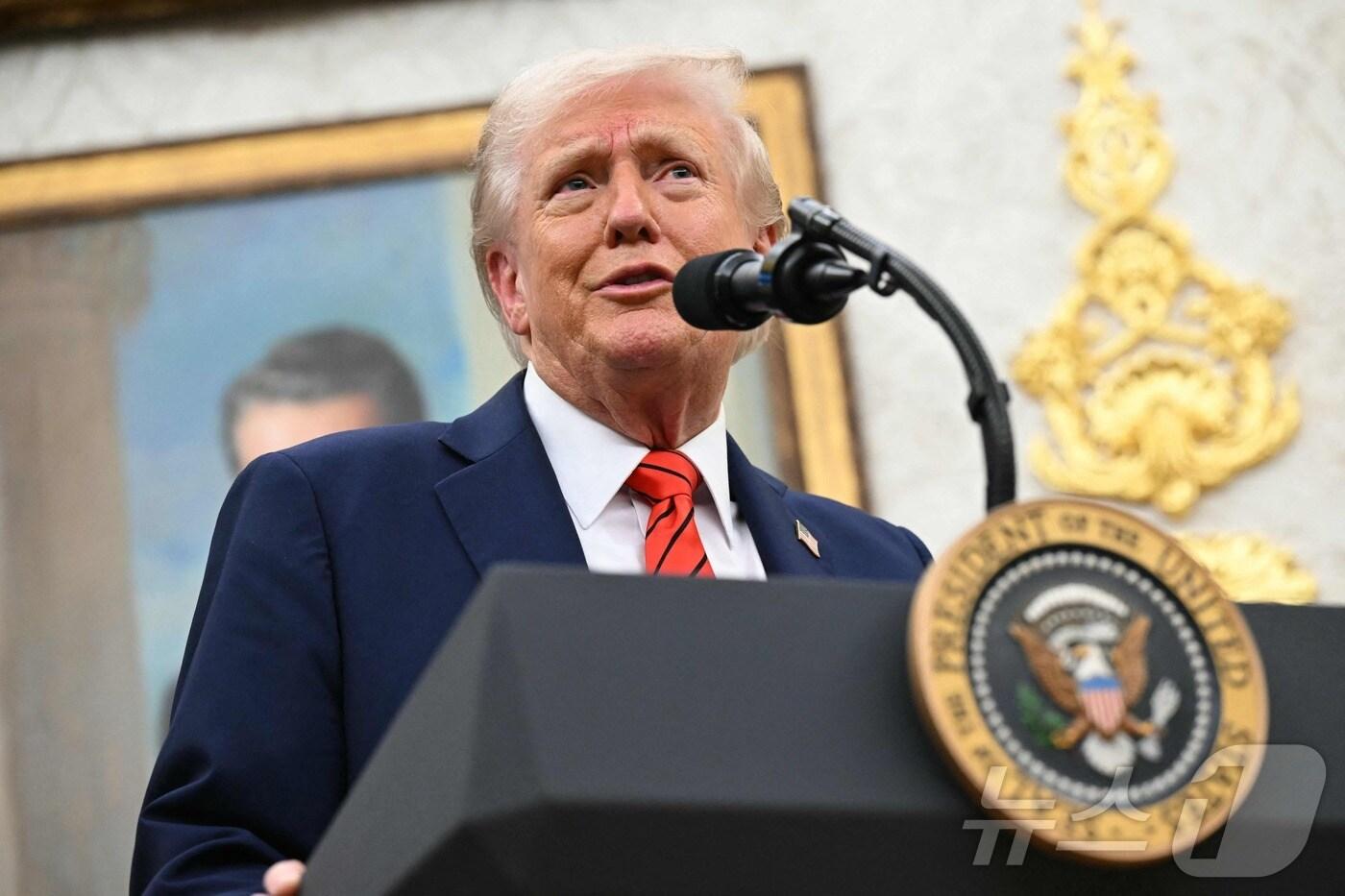 도널드 트럼프 미국 대통령 ⓒ AFP=뉴스1 ⓒ News1 류정민 특파원