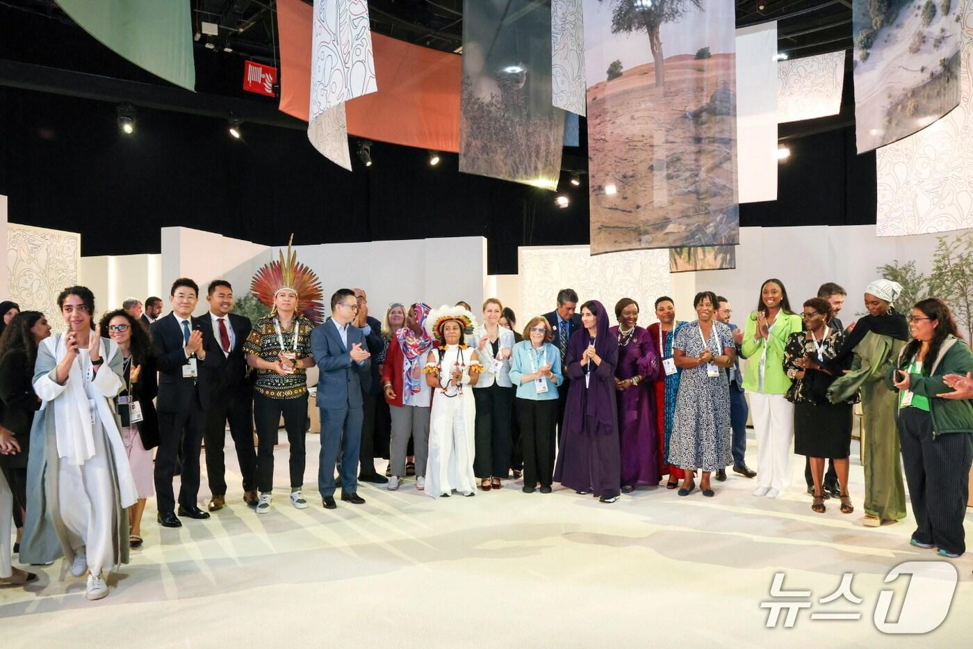 아랍에미리트 아부다비에서 열린 세계자연보전총회&#40;WCC&#41; IUCN 고위급 회담.&#40;순천시 제공. 재판매 및 DB금지&#41; 2025.10.12/뉴스1