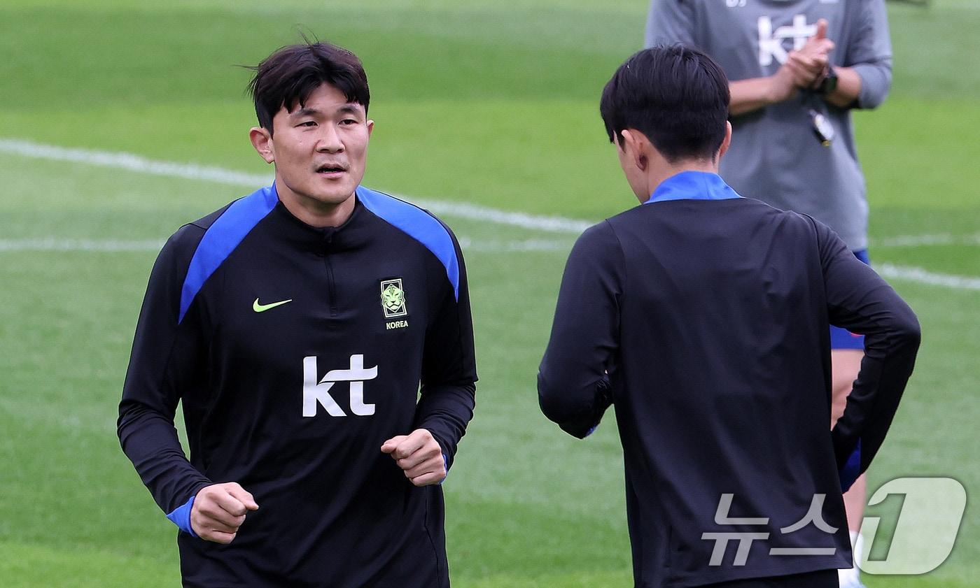 대한민국 남자 축구 국가대표팀 김민재/뉴스1 ⓒ News1 박지혜 기자