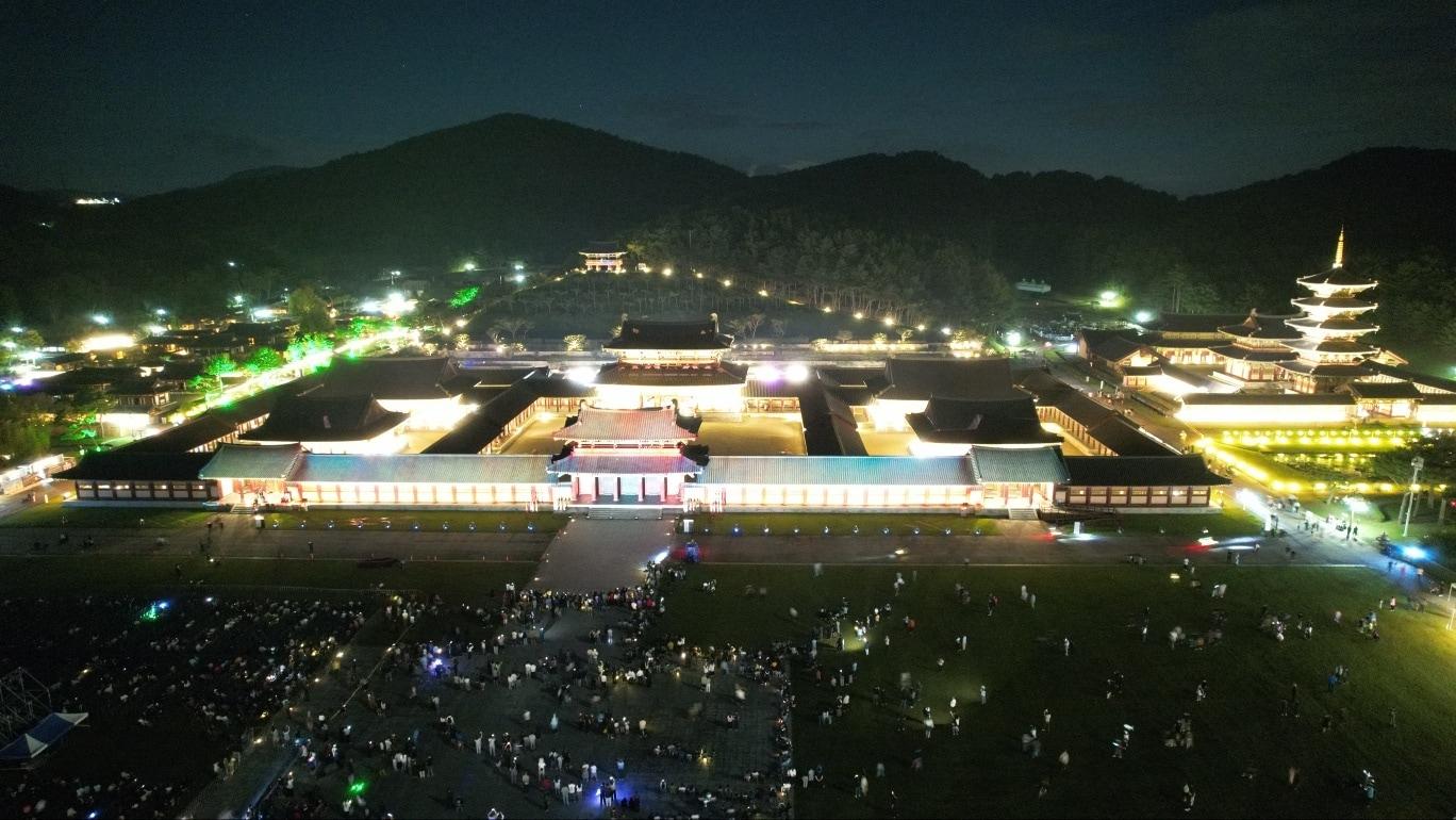 본문 이미지 - 71회 부여 백제문화제의 주무대인 백제문화단지 전경.&#40;부여군 제공. 재판매 및 DB금지&#41;/뉴스1