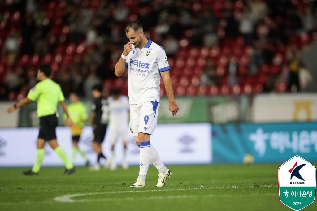 본문 이미지 -  인천 무고사&#40;한국프로축구연맹 제공&#41;