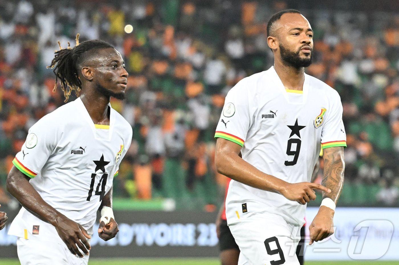 북중미 월드컵 진출을 확정한 가나. ⓒ AFP=뉴스1