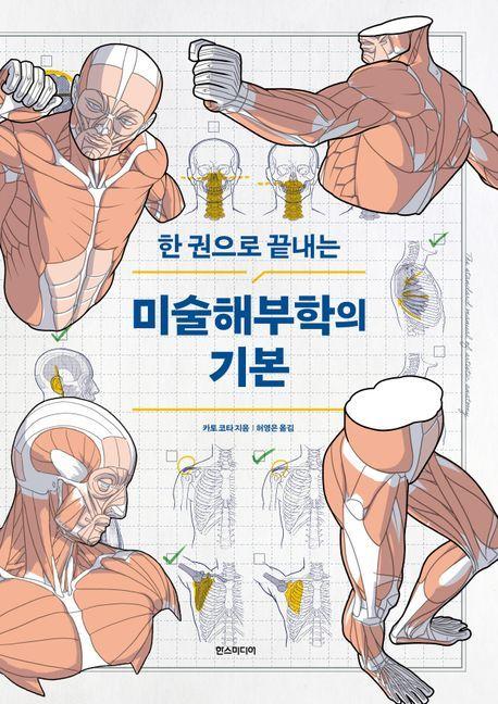 본문 이미지 - 한 권으로 끝내는 미술해부학의 기본 &#40;한스미디어 제공&#41;