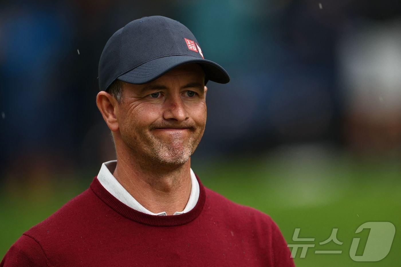 한국프로골프&#40;KPGA&#41; 투어와 DP월드투어가 공동 주관하는 제네시스 챔피언십에 출전하는 아담 스콧. ⓒ AFP=뉴스1