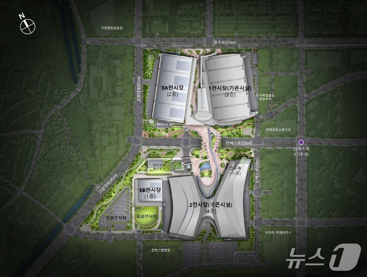 본문 이미지 - 킨텍스 제3전시장 조감도. (고양시 제공, 재판매 및 DB금지)