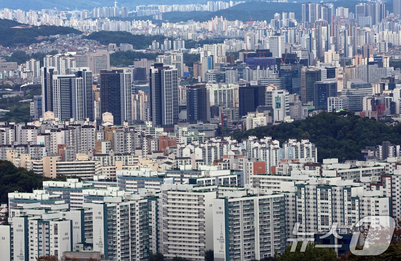 서울 아파트 단지 모습.&#40;자료사진&#41; 뉴스1 ⓒ News1 김명섭 기자