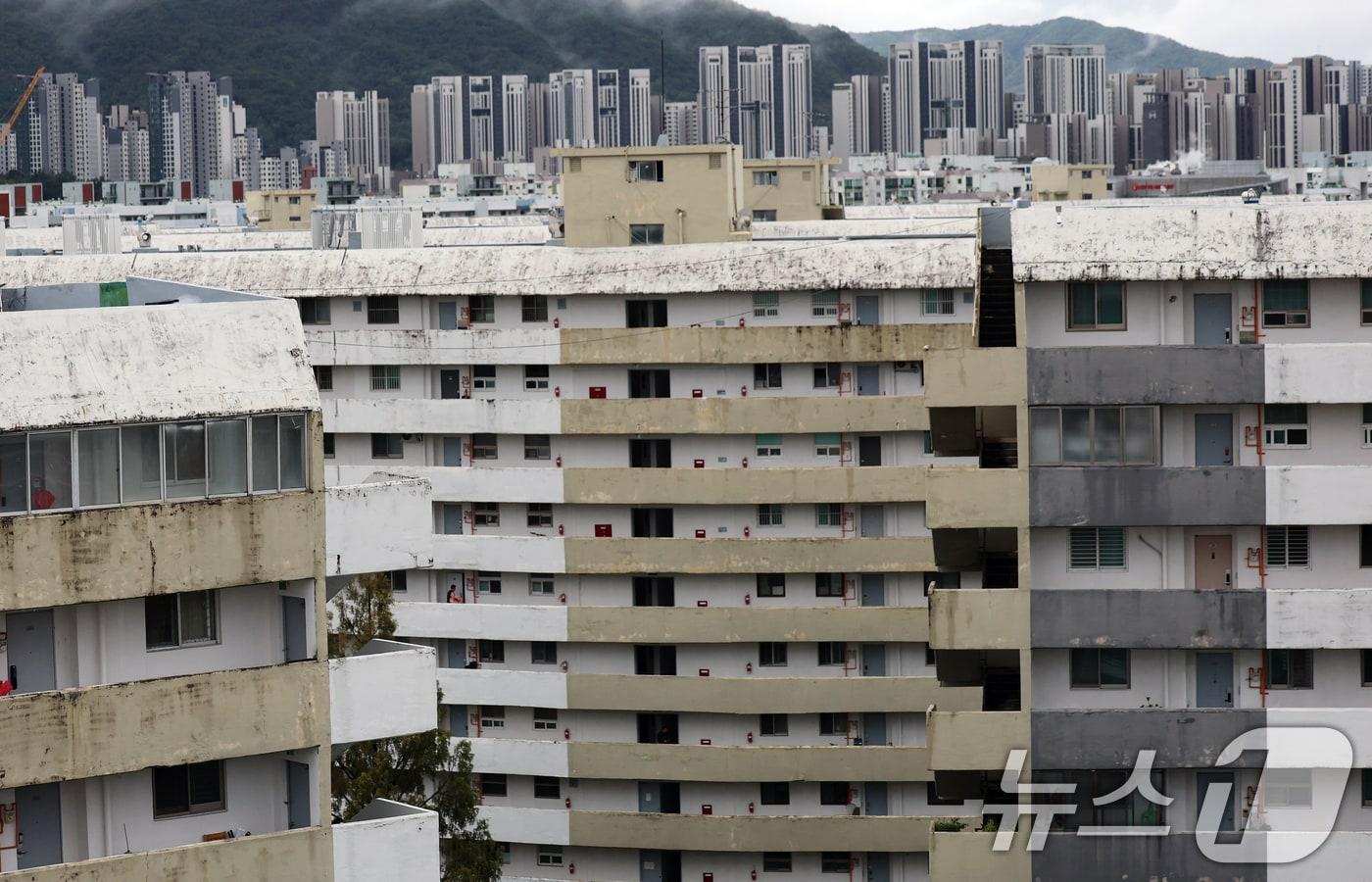 본문 이미지 - 서울 강남구 대치동 은마아파트 모습. ⓒ 뉴스1 오대일 기자