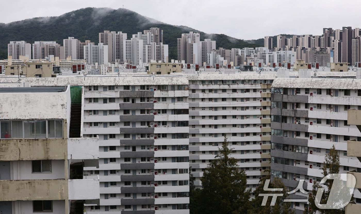 서울 강남의 대표 재건축 단지인 은마아파트 ⓒ News1 오대일 기자