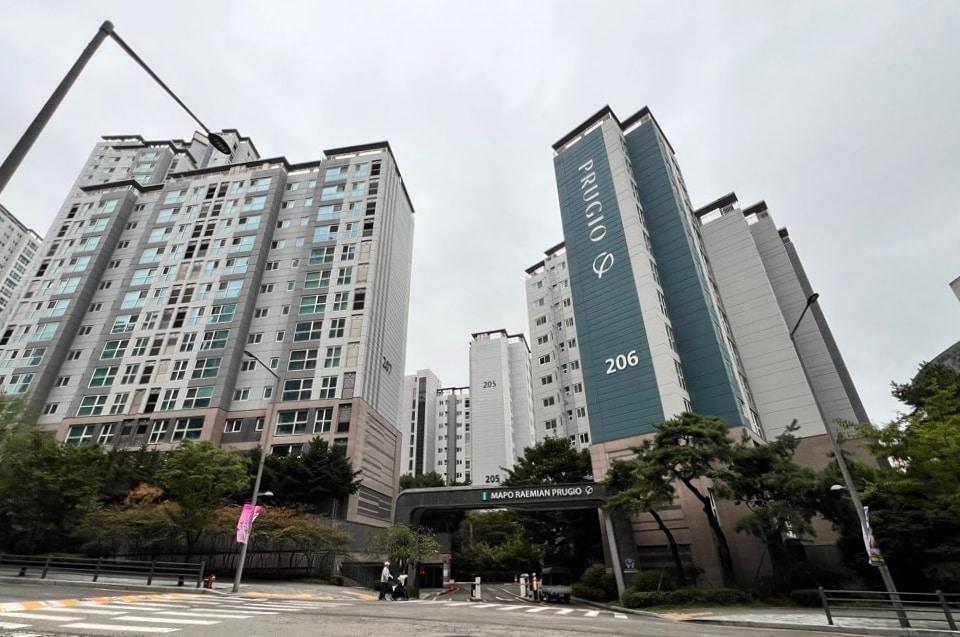 본문 이미지 -  서울 마포구 &#39;마포래미안푸르지오&#39;./뉴스1 ⓒ News1 신현우 기자