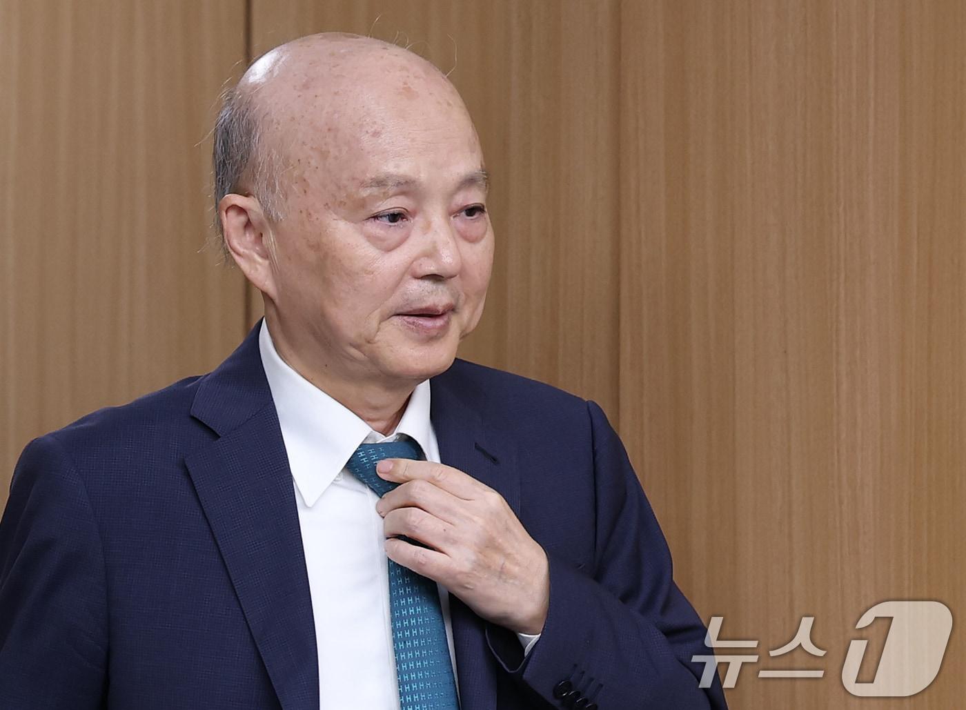 본문 이미지 - 안창호 국가인권위원장. 2025.10.13/뉴스1 ⓒ News1 오대일 기자