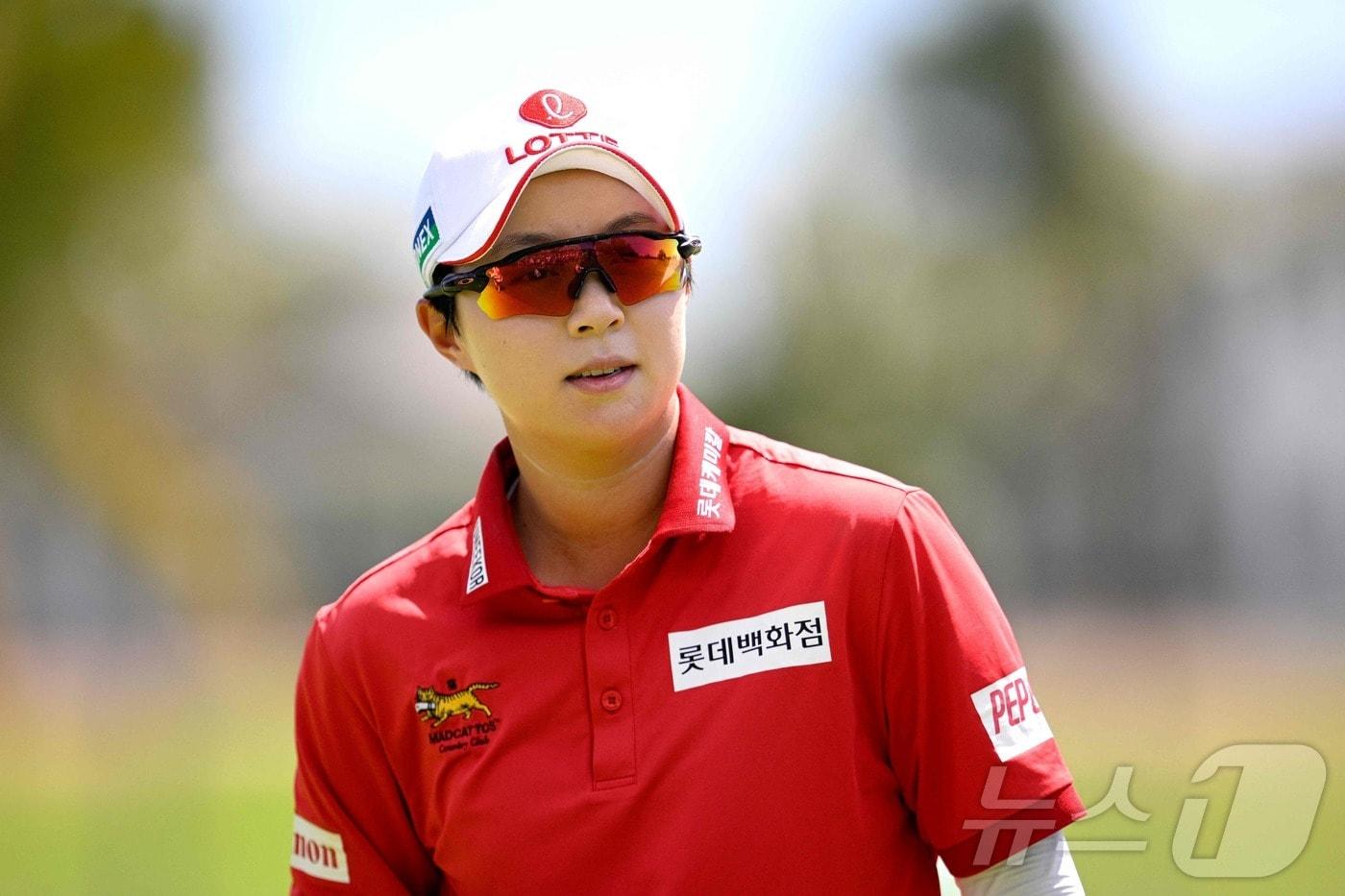 국내에서 유일하게 펼쳐지는 LPGA 투어 BMW 레이디스 챔피언십에 나서는 김효주. ⓒ AFP=뉴스1