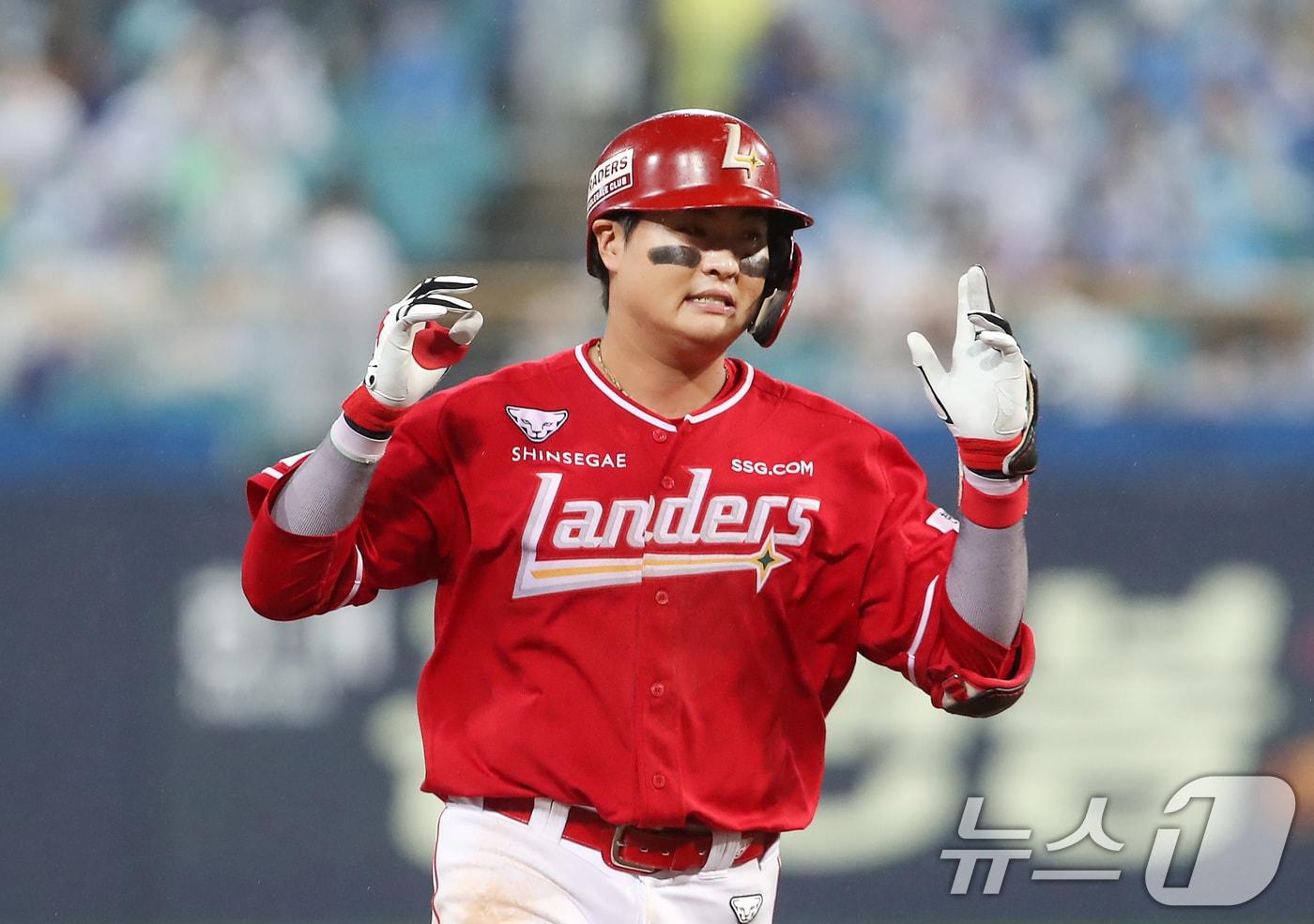 본문 이미지 - SSG 랜더스 고명준. ⓒ 뉴스1 공정식 기자