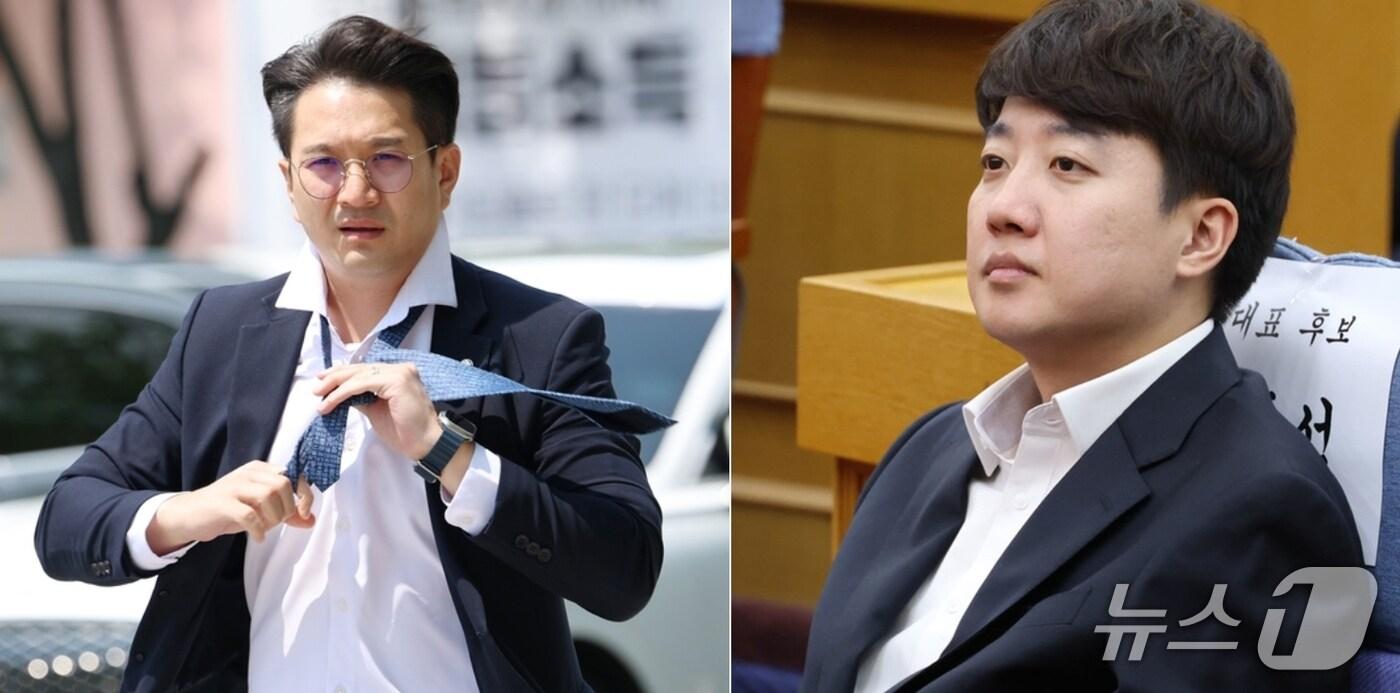 전용기 더불어민주당 의원과 이준석 개혁신당 대표. ⓒ 뉴스1 DB 